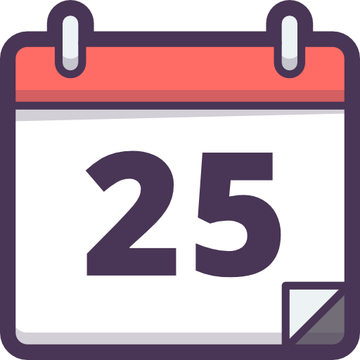 Calendar Stockio Lineal Color icon