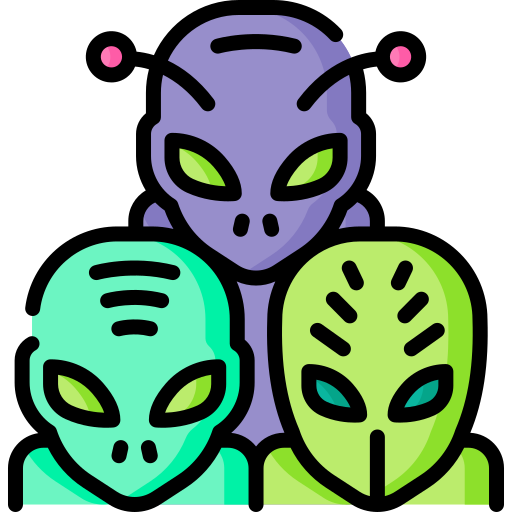 extraterrestres icono gratis