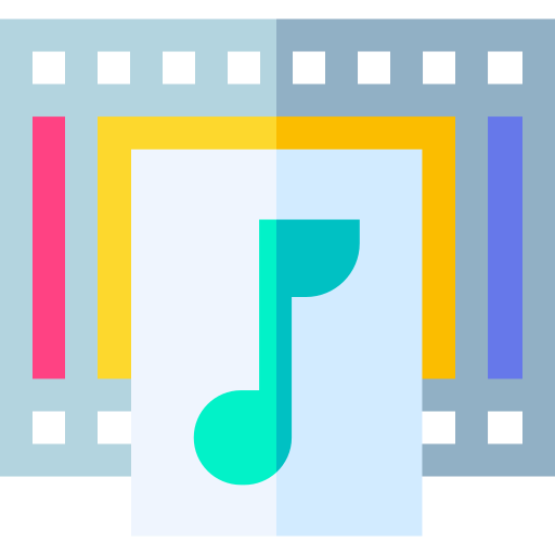 video musical icono gratis