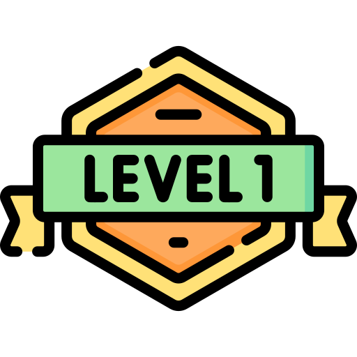 Level 1 Special Lineal color icon
