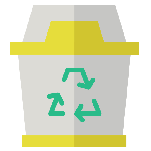 papelera de reciclaje icono gratis