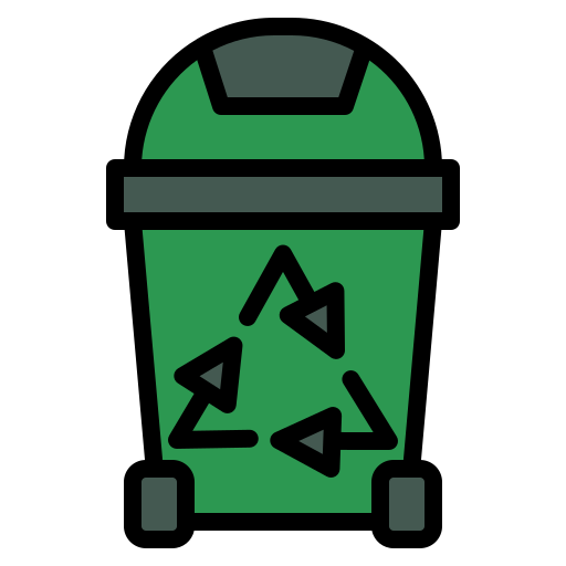 papelera de reciclaje icono gratis