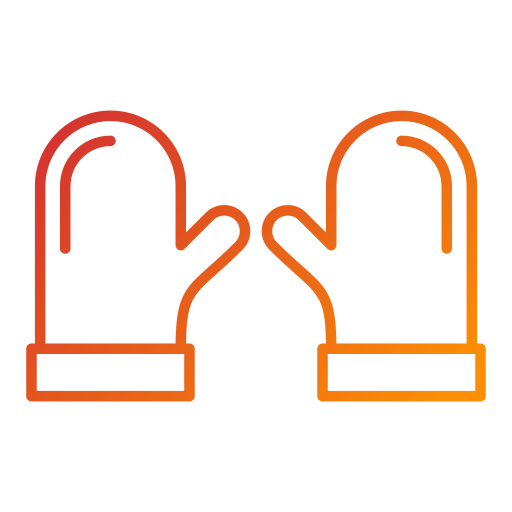 guante de cocina icono gratis