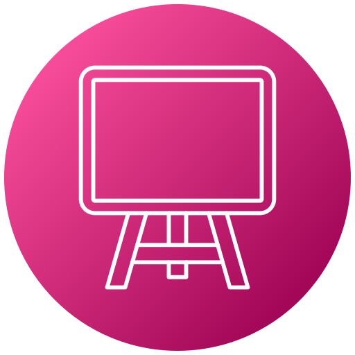 Blackboard Generic Flat Gradient icon