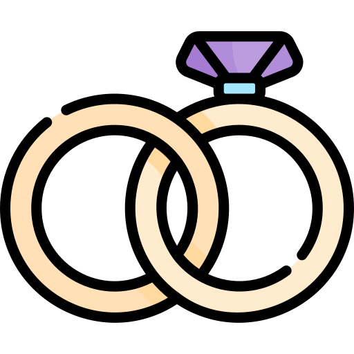 Wedding rings free icon