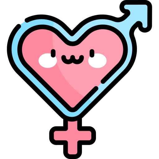 Sex Kawaii Lineal Color Icon