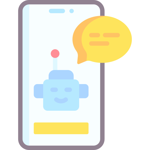 bot conversacional icono gratis