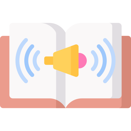 audio libro icono gratis