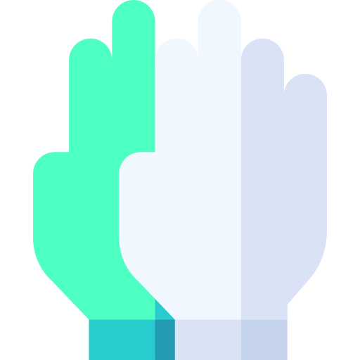 Gloves Basic Straight Flat icon