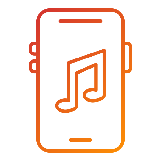 aplicación de música icono gratis