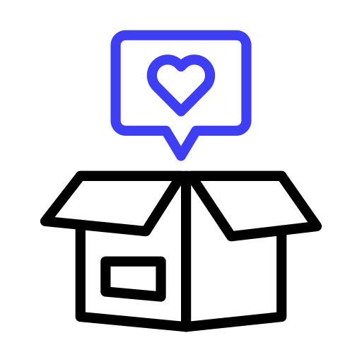 기부 무료 아이콘