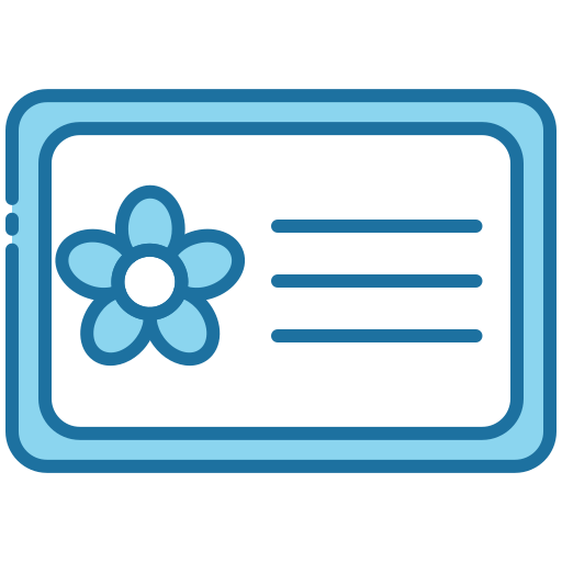 Greeting card free icon