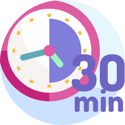 30 minutos icono gratis