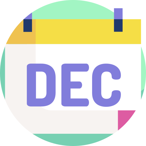 diciembre icono gratis