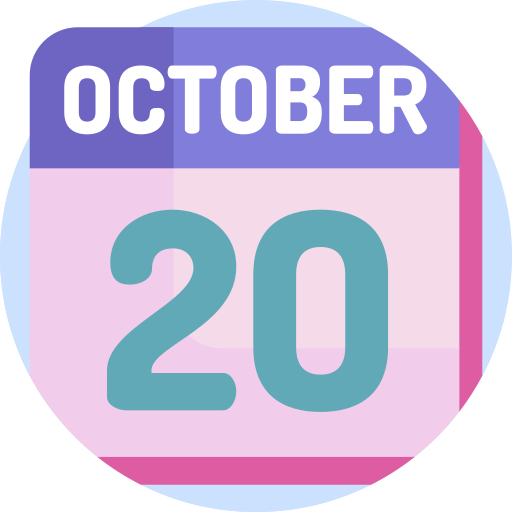 octubre icono gratis