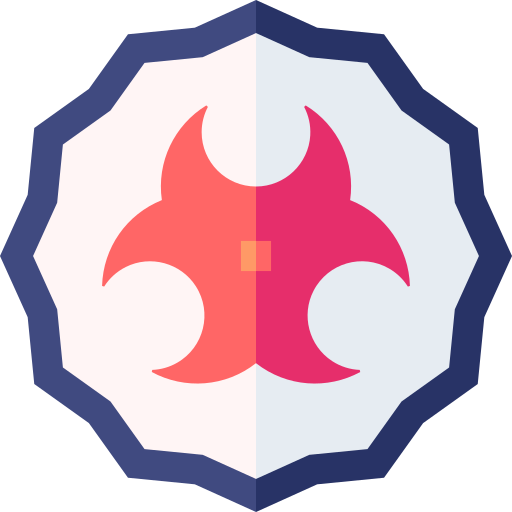 Toxic free icon Toxic free icon