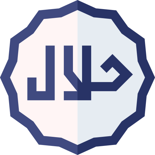 Halal free icon Halal free icon