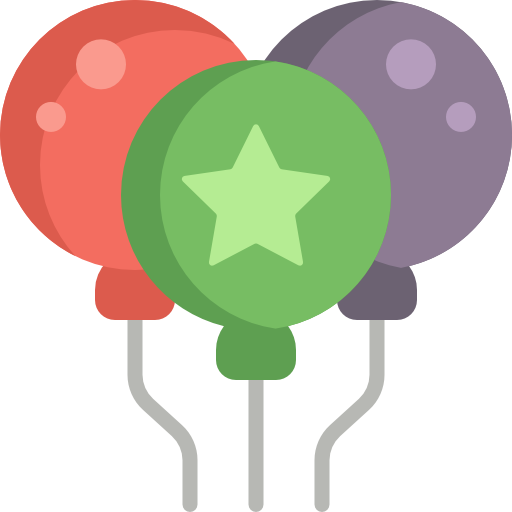 Надувные шары бесплатно иконка Надувные шары бесплатно иконка