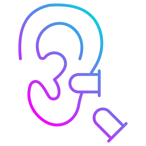 Ear plug free icon