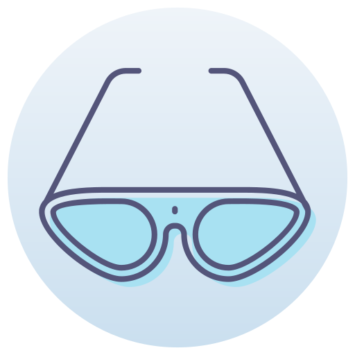 lentes de seguridad icono gratis