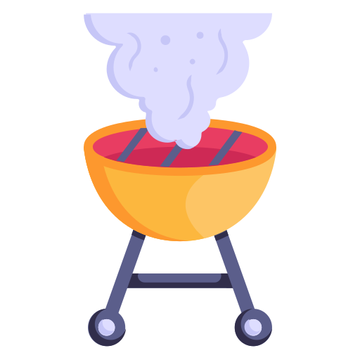 comida al aire libre icono gratis