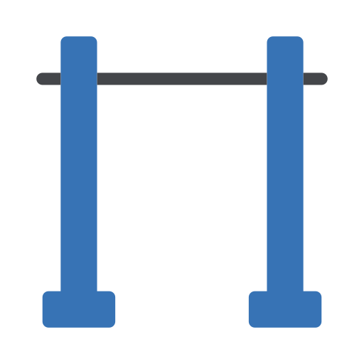 Pull up bar - free icon