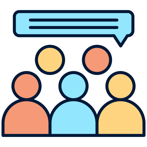 의사 소통 무료 아이콘