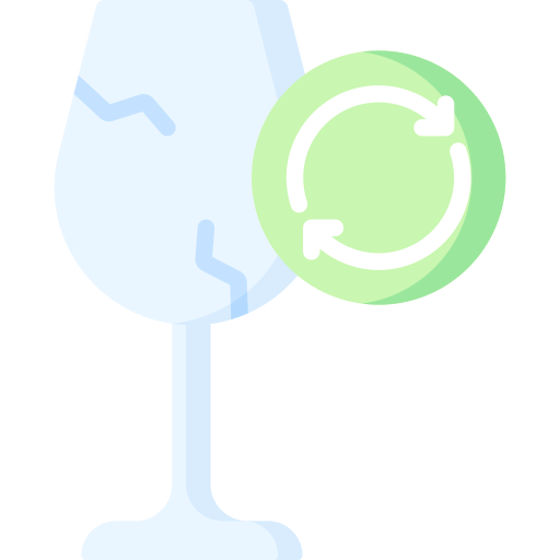 Glass free icon Glass free icon