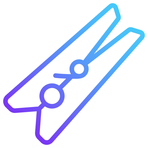 Clothespin Generic Gradient icon