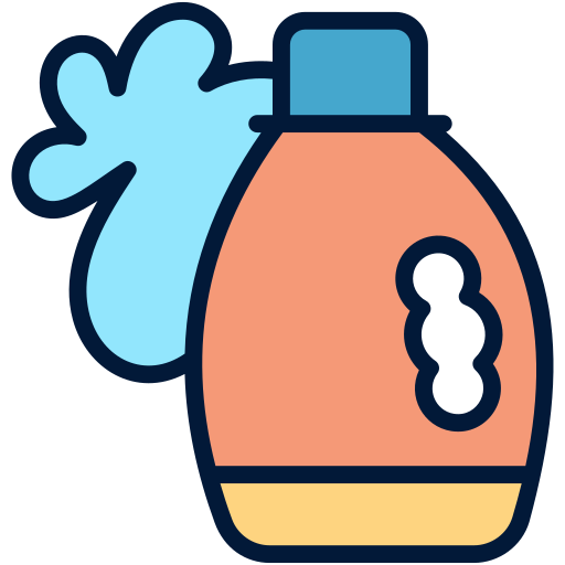 Stain remover Generic Outline Color icon