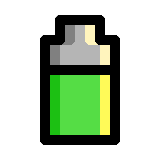 Battery Generic Outline Color icon