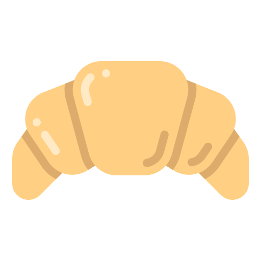 croissant grátis ícone croissant grátis ícone