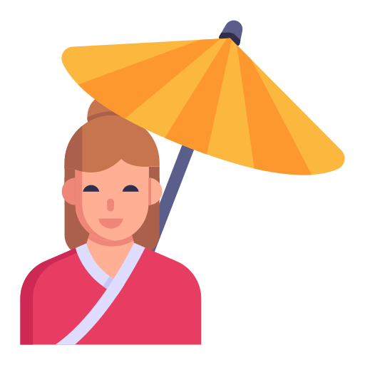 geisha Icône gratuit geisha Icône gratuit