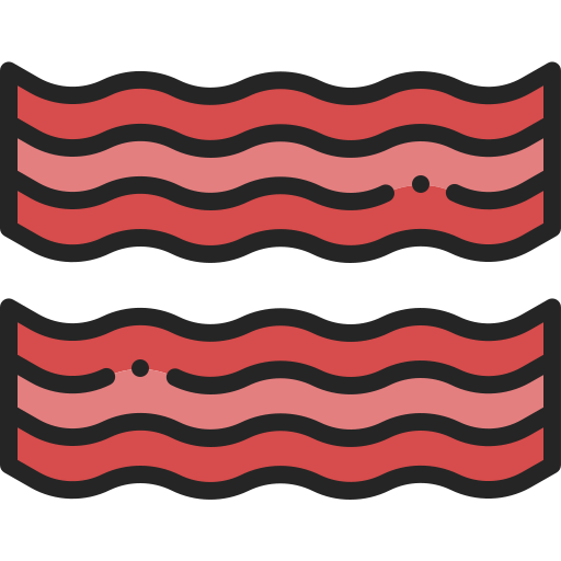 Bacon Generic Outline Color icon