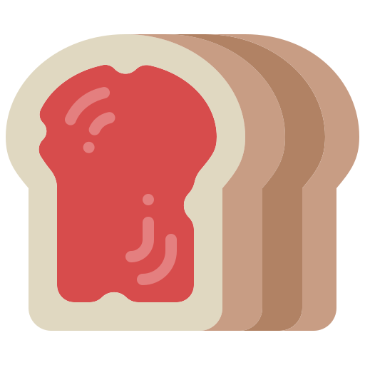 pan de molde icono gratis