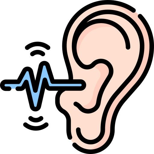 oreille Icône gratuit