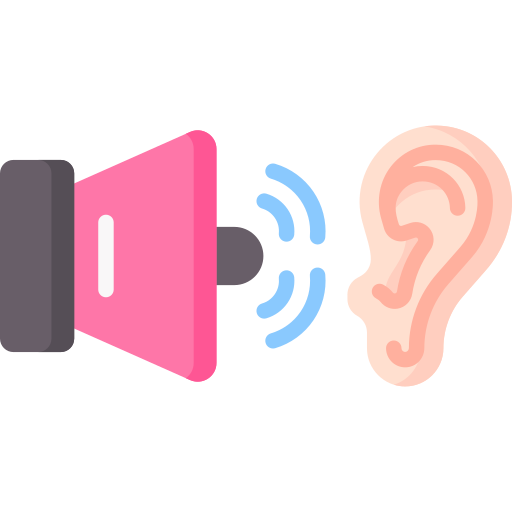 oreille Icône gratuit