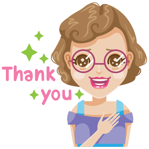 Thank you Stickers - Free people Stickers