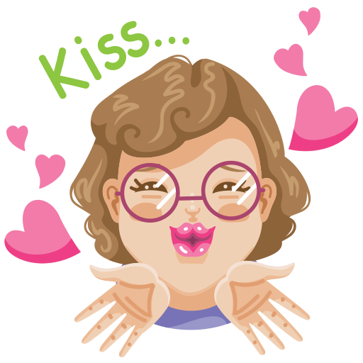 beso gratis sticker