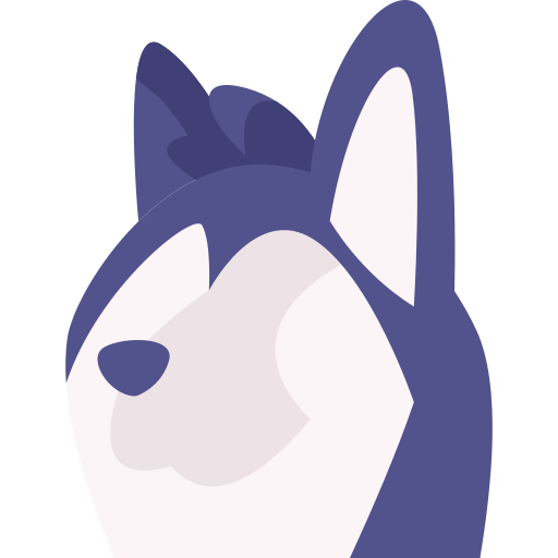 husky siberiano icono gratis