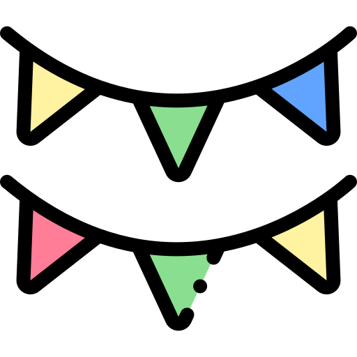 guirnalda icono gratis