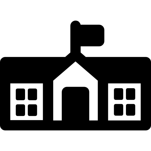 escuela primaria icono gratis