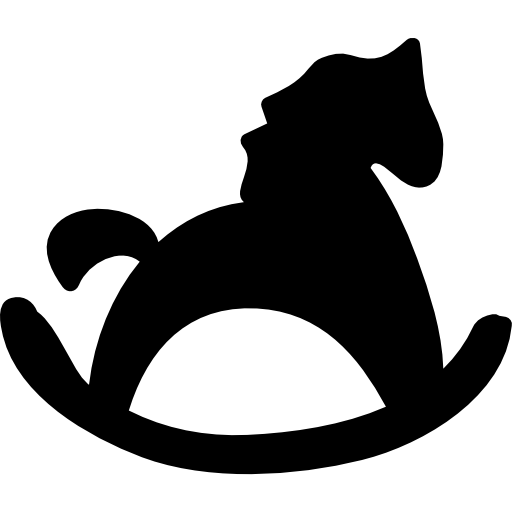 Rocking horse free icon