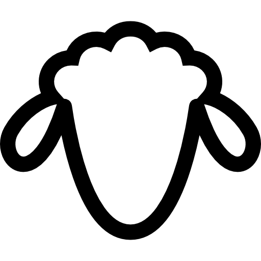 Folleto Fonética Carrera Cabeza de oveja - Iconos gratis de animales
