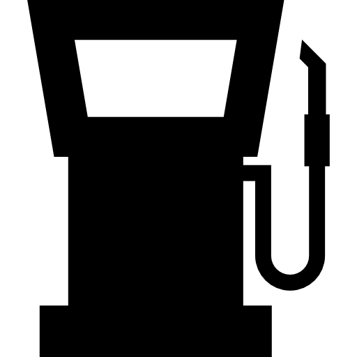 Fuel dispenser - Free transport icons
