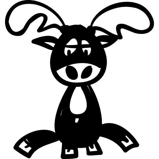 cartoon rentier kostenlos Icon