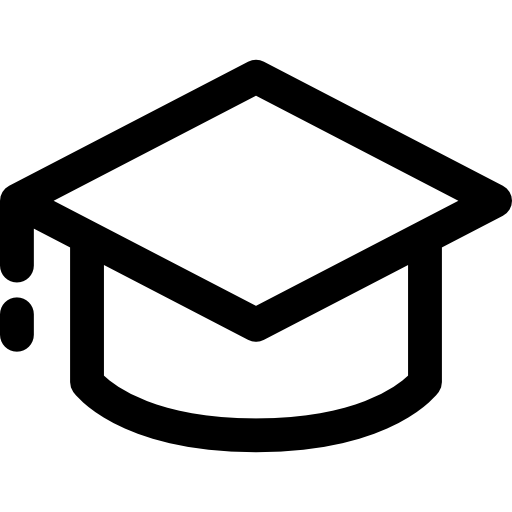 Graduation cap icon