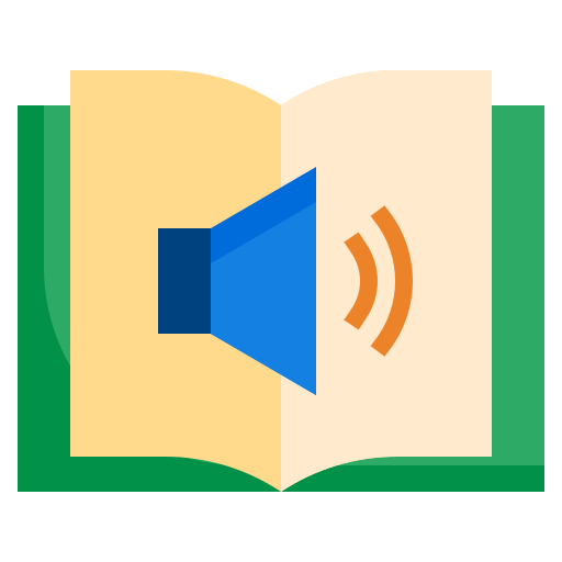 audio libro icono gratis