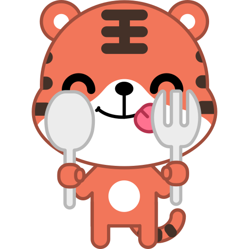호랑이 무료 스티커