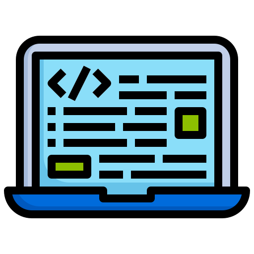 Coding Surang Lineal Color icon